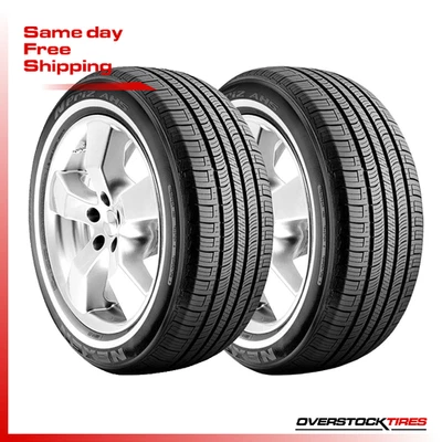 2 NEW 215/75R15 Nexen N'Priz AH5 100S WW Tires 215 75 R15 Foto 1 de 4