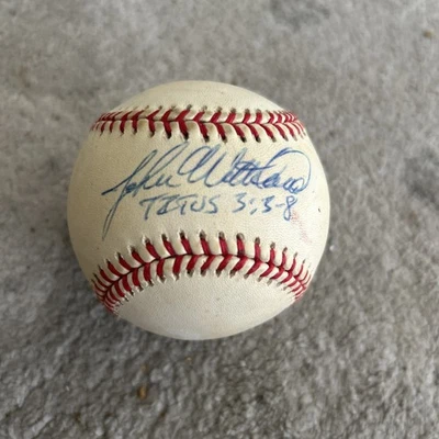 John Wetteland Signed In Person Rawlings Official Major League Baseball - Image 1 of 4