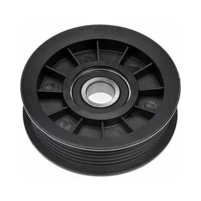 For Ford E-150 Club Wagon 2003 Idler Pulley | Steel | Serpentine Belt | Black Foto 1 de 4