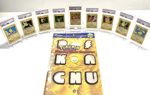 PIKACHU WORLD COLLECTION POKEMON 1999 - 2000 KOMPLETT PSA 9 & 8 SET +BINDER🌍⚡️ - Bild 1 von 19