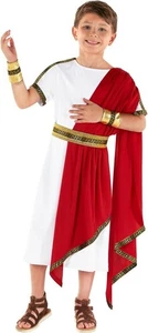 Disfraz Romano Morph Niños Disfraz de Toga Griega Niños Dios Griego - Talla L - Imagen 1 de 3