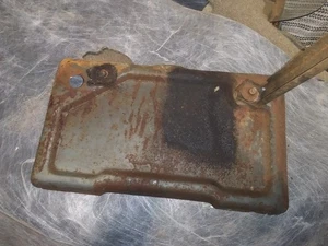 1968 Plymouth Fury OEM battery tray and bracket - Picture 1 of 6