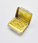 GEORGE IV STERLING SILVER VINAIGRETTE Birmingham 1829
