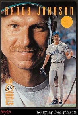 1996 Studio Bronze Press Proofs #73 Randy Johnson MARINERS 1/2000 - Image 1 of 2