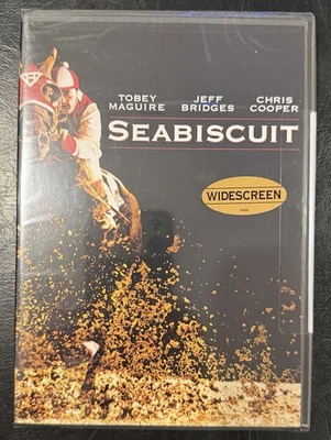 NEW SEALED SEABISCUIT DVD JEFF BRIDGES TOBEY MAGUIRE CHRIS COOPER WILLIAM H MACY - Image 1 of 2