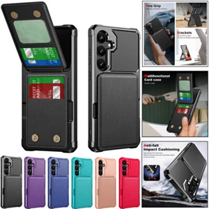 For Samsung A16 A36 A56 A15 A35 A55 A54 A14 A33 Wallet Card Slot Case Flip Cover - Picture 1 of 62