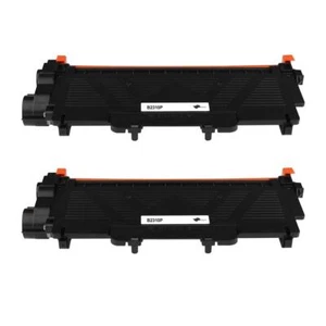 2 Black Toner Cartridges for Brother DCP-L2520DW, HL-L2360DN, MFC-L2720DW - Picture 1 of 1