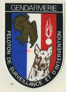 Patch plastifié, GN. / Peloton de Surveillance et d’Intervention , ( 106x152 ) - Imagen 1 de 1