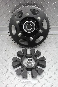 2006 KAWASAKI NINJA 250R EX250F REAR HUB W/ SPROCKET (45T) & DAMPERS - Picture 1 of 12