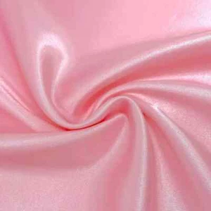 "Pink Charmeuse Satin Fabric | 58" Wide | Stretchy & Silky | Perfect for Brides - Picture 1 of 3