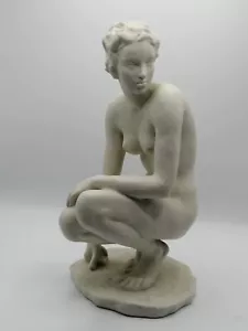 Rosenthal Figur Die Hockende ca. 36 cm von Fritz Klimsch - Bild 1 von 24