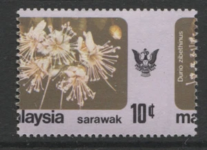 SARAWAK - 1979 FLOWERS 10c MAJOR PERF. SHIFT UM(MNH) SG.236 (REF.A4A) - Picture 1 of 1