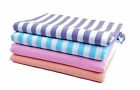 Cotton 480 GSM 4 Piece Bath Towel (Blue, Lavender, Pink, Orange 75 cm X 150cm UK