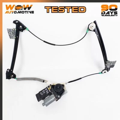 04-09 CADILLAC XLR REGULADOR DE VENTANA ELÉCTRICA DELANTERO DERECHO MONTAJE MOTOR OEM Foto 1 de 4