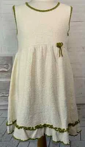 WANDERING SAGE Girls Tank Top Style Eco Friendly Peruvian Cotton Dress Sz. 12 - Picture 1 of 13