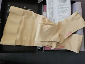 Mediven Elegance Yellow Thigh Compression Stockings Open Toe Size 2 CCL 2 - Picture 1 of 7