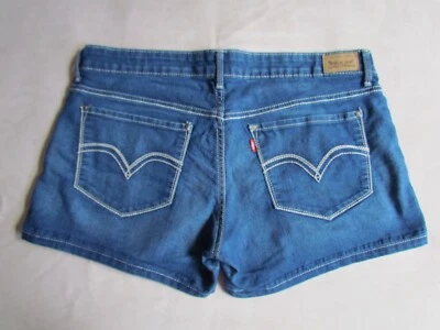 Levi's Size 11 US Shortie Short Denim Blue Jean Short Shorts - Image 1 of 4
