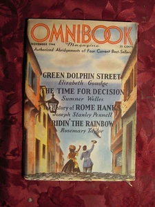 OMNIBOOK November 1944 Elizabeth Goudge Sumner Welles Rosemary Taylor  - Picture 1 of 1