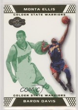 2007-08 Topps Co-Signers Gold Green /59 Baron Davis Monta Ellis #29.2