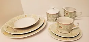 Country Garden 8856 Dishwasher Microwave Oven Safe Stoneware China 28 Pc. Set... - Picture 1 of 19