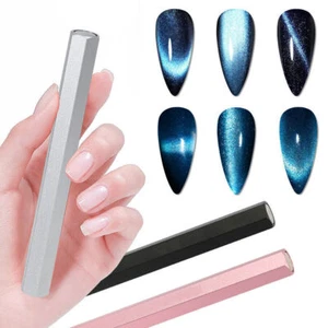 Hexagon Large Magnet, Strong Dual-Head Cat Eye Nail Magnet, for Gel Nail Polish - Picture 1 of 10