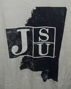 Camiseta blanca Jackson State University talla M con licencia - Imagen 1 de 3