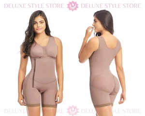 Delie by D'Prada 11216 Full Body Short Girdle Fajas Colombianas Post-Qurúrgicas - Picture 1 of 10