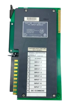 Module D'Entrée TTL Allen Bradley 1771-IGC +5V Contrôleur Programmable PLC - Photo 1/4