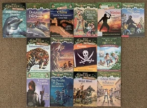 Lot of 14 MAGIC TREE HOUSE Books INCL Research Guides & Fact Trackers ~ Osborne - Imagen 1 de 5