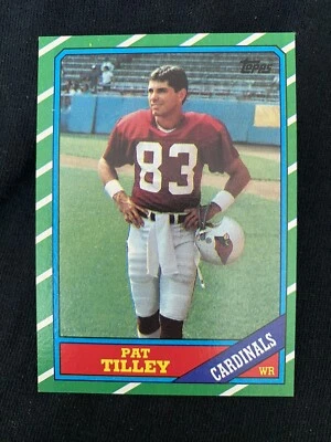 1986 Topps - #331 Pat Tilley/Cardinals - Image 1 of 2