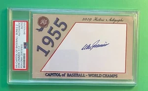 DON ZIMMER AUTO HA CAPITOL OF BASEBALL SERIES 2 PSA/DNA AUTHENTIC 7/17 - Picture 1 of 2