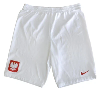 POLAND 2018/2019 HOME FOOTBALL SHORTS JERSEY NIKE SIZE XL BOYS - Image 1 of 4