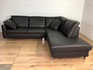 Ledersofa Ewald Schillig Ledercouch Lederecksofa Sofa Couch Ecksofa - Bild 1 von 20