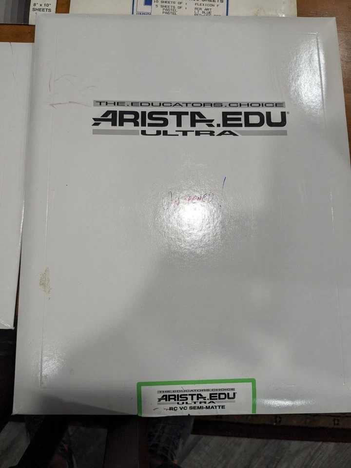 ¡Una carga madre de papel blanco y negro de bellas artes!  Bergger, Foma, Cachet, Luminos Foto 1 de 4