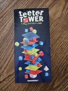 Gamewright Teeter Tower: A Dicey Dexterity Game By Gamewright See Description - Picture 1 of 3