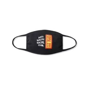New ANTI SOCIAL SOCIAL CLUB x Cactus Plant Flea Market XYZ FACE MASK ASSC x CPFM - Picture 1 of 7