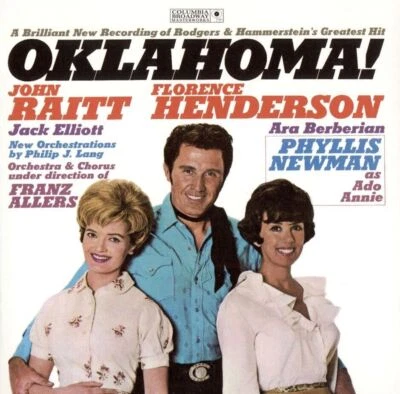 Oklahoma! (1964 Studio Cast) - John Raitt, Florence Henderson (CD, Sony, 2002) - Image 1 of 4