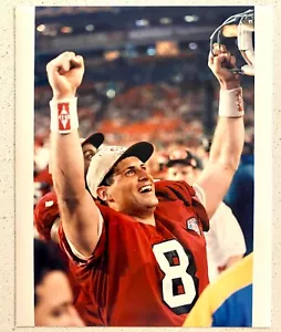 1995 Steve Young "Super Bowl Victory" Type 1 Original Photo - Sports Illustrated - Picture 1 of 3