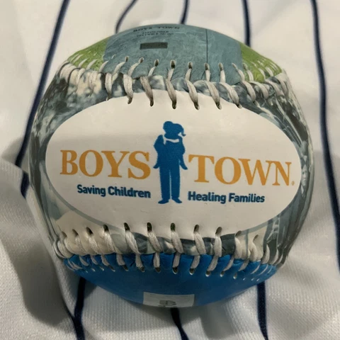 Boystown National Landmark Babe Ruth Lou Gehrig Souvenir baseball Ball Cover
