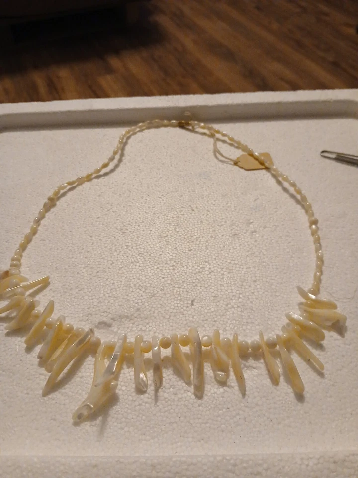 collar dientes hueso 20" Foto 1 de 1