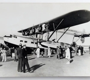 Vintage Photo Pan American Airways Sikorsky S-40 Flying Boat - Picture 1 of 3