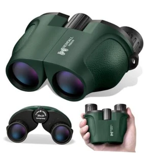 Small Compact Binoculars Adults Kids: 20x25 High Powered Mini Pocket Binocular - Picture 1 of 7