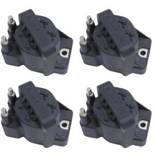 SET-WKP9201005-4 Walker Products Ignition Coils Set of 4 New for Chevy Olds