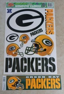 De colección (1996) Green Bay Packers Ventana Adhesivo o Pegatina Oficial Licencia NFL - Imagen 1 de 7