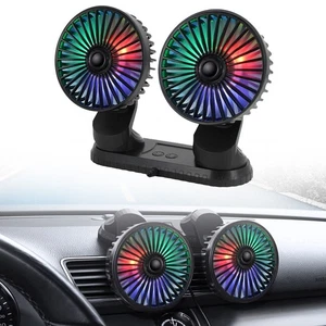Car Spare Parts High Quality Fan Fan USB Car Fan 1pcs Air Fans Brand New - Picture 1 of 12