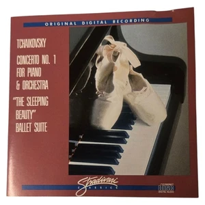 Tchaikovsky Concerto No 1 Piano Orchestra The Sleeping Beauty Ballet Suite CD - Picture 1 of 12