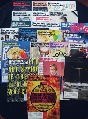 Bloomberg Business Week Magazines: Lot of 22 - All From 2016 - Election Year - Image 1 of 4