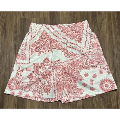 Bravest Studios шорты красный пейсли сетки Athletic шорты мужской размер маленький - Изображение 1 из 4