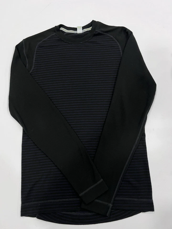 Camisa Smartwool Para Hombre Lana Merino Manga Larga Cuello Redondo, Capa Base Talla Grande Foto 1 de 4