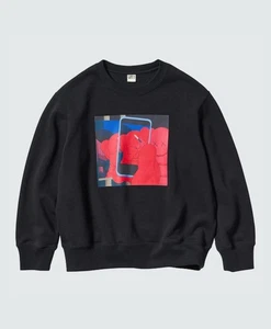 Uniqlo Kinder Kaws Warhol Sweatshirt Schwarz Gr: 140 Neu mit Etikett - Bild 1 von 6